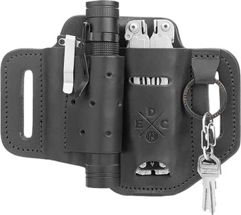 1791 Gunleather STESLFBLKA EDC Standard Easy Slide OWB Black Leather Belt Slide Ambidextrous UPC: 810102210760