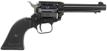 Heritage Mfg RR22B4PG Rough Rider  22 LR 6 Shot 4.75 Black Steel Barrel Black Cerakote Zinc Alloy Frame Black Cerakote Cylinder Black Polymer Grip HammerThumb Safety Exposed Hammer UPC: 727962708392
