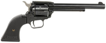 Heritage Mfg RR22B6PGHOL Rough Rider  22 LR 6 Shot 6.50 Black Oxide Steel Barrel Black Oxide Zinc Alloy Frame Black Oxide Cylinder Black Polymer Grip Exposed Hammer UPC: 727962709276