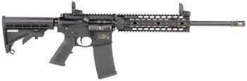 Smith  Wesson LE 311041 MP15  SemiAutomatic 223 Remington5.56 NATO 16 301 6Position Black Stk Black Armornite UPC: 022188150896