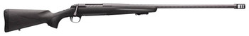 Browning 035543282 XBolt Pro Long Range 6.5 Creedmoor 41 26 Skip Fluted Heavy Barrel Recoil Hawg Muzzle Brake Spiral Fluted Bolt Carbon Gray Elite Cerakote Natural Carbon Fiber  Stock UPC: 023614850137
