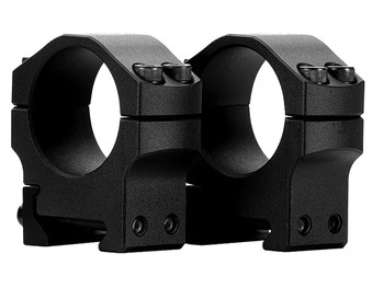 Mdt Sporting Goods Inc 103347BLK Premier Scope Ring Set Black Aluminum 30mm Tube Medium
