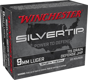 WIN SILVERTIP 9MM 115GR HP 20/200 UPC: 020892227736