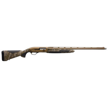 Browning 011743205 Maxus II Wicked Wing 12 Gauge 3.5 41 26 Burnt Bronze Cerakote Barrel  Receiver Mossy Oak Bottomland Synthetic Stock With SoftFlex Cheek Pad  Overmolded Grip Panels UPC: 023614849414