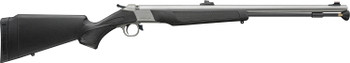 CVA PR2117SNW Wolf V2 Northwest 50 Cal Musket Cap 24 Matte Stainless BarrelRec Black Synthetic Furniture Fiber Optic Sights UPC: 043125521173