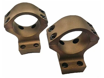 Talley HC730735 Scope Mount/Ring Combo Burnt Bronze Aluminum 30mm Tube X-Bolt Low Rings Short/Long Action 0 MOA