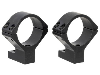 Talley 750759 Scope Mount/Ring Combo Black Anodized Aluminum 30mm Tube Tikka T1/T1X High Rings 0 MOA