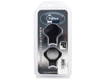 Talley 75X719 Scope Mount/Ring Combo Black Anodized Aluminum 30mm Tube Savage (8-40) Round Receiver w/Accutrigger High Rings 0 MOA