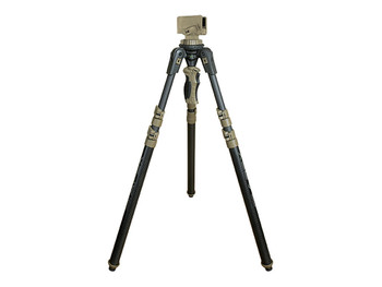 Primos 65900 Trigger Stick Apex Tripod made of Aluminum with Carbon Fiber/Flat Dark Earth Accent Finish, 28"-62" Vertical Adjustment & Rubber Feet