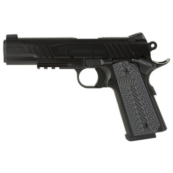 SAV 1911 45ACP 5" 8RD BLK W/RAIL UPC: 011356672100