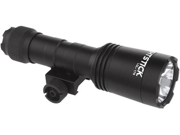 Nightstick LGL170 Rechargeable Full-Size Long Gun Light Kit Black Anodized 1500 Lumens White LED