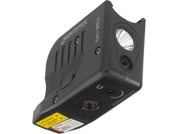Nightstick TSM14G Light with Green laser for Glock 43X MOS/48 MOS Black 150 Lumens White LED