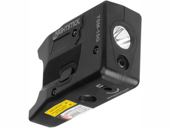 Nightstick TSM15G Light with Green laser for S&W M&P Shield/Shield Plus Black 150 Lumens White LED