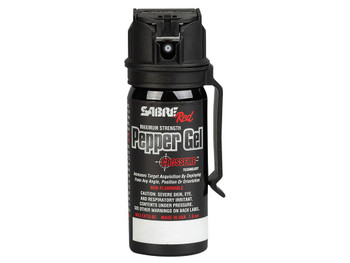 Sabre MK3CFTGBC Crossfire Pepper Gel 18 Bursts Range 18 ft Black