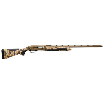 Browning 011739204 Maxus II Wicked Wing 12 Gauge 3.5 41 28 Burnt Bronze Cerakote Barrel Burnt Bronze Camo Cerakote Receiver Vintage Tan Camo Stock With SoftFlex Cheek Pad  Overmolded Grip Panels UPC: 023614997559