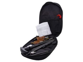 KleenBore KB3G 3 Gun Tactical Kit .223 Rem/ 5.56 NATO/ 9mm/ 12 Gauge Handguns/Rifles/Shotguns Bronze/Nylon Bristles