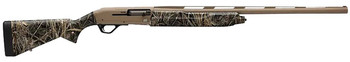 Winchester Repeating Arms 511304392 SX4 Hybrid Hunter 12 Gauge 3 41 2.75 28 FDE Cerakote BarrelRec Realtree Max7 Furniture TruGlo Fiber Optic Sight UPC: 048702024078