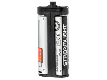 Streamlight 78105 Stinger 2020 Battery Pack Black/Silver 3.7 Volts 2,600 mAh (2) Single Pack