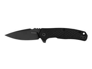 Kershaw 1407 Conduit 2.90" Folding Spear Point Plain, Black Oxide 8Cr13MoV SS Blade/Blacked Out Texture Glass-Filled Nylon Handle Includes Pocket Clip