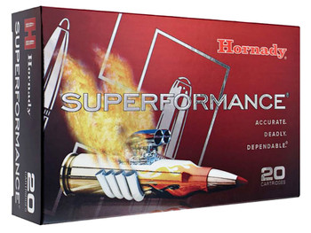 Hornady 80990 Superformance 308Win 165gr Copper Alloy eXpanding 20 Per Box/10 Case