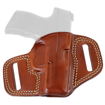 Galco CM838 Combat Master  OWB Tan Leather Belt Slide Fits Sig P365 Fits Sig P365 SAS Right Hand UPC: 601299017382