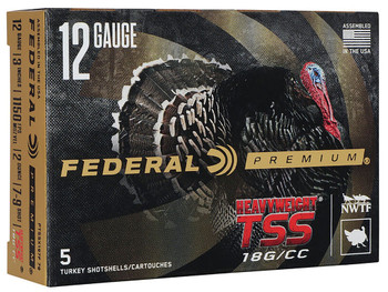 Federal PTSSX197F79 Premium Turkey Heavyweight TSS 12Gauge 3" 2oz 7/9Shot 5 Per Box/50 Case