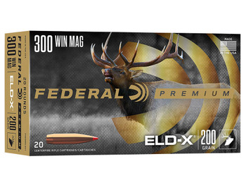 Federal P300WELDX1 Premium ELD-X 300WinMag 200gr 20 Per Box/10 Case