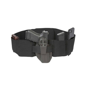 Blackhawk 60SB02BK Stache N.A.C.H.O. Belly Band Medium Black Elastic Handgun UPC: 648018012495
