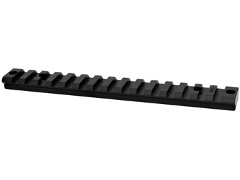 Warne V49820MOA Vapor Picatinny Rail Black Anodized Aluminum Savage Axis/Axis II, 20 MOA