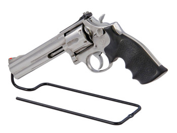 Lockdown 222314 Handgun Rack Black Vinyl Metal Holds 1 3 Pack
