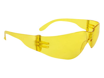 Radians MR0140ID Mirage Safety Eyewear Adult Amber Lens Polycarbonate Amber Frame