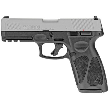 Taurus 1G3B94915 G3  9mm Luger Matte Stainless Steel 4 Barrel 151 Polymer Frame With Picatinny Acc. Rail Matte Stainless Steel Slide ReStrike Capability Manual Safety UPC: 725327625759