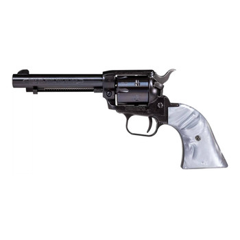 Heritage Mfg RR22B4GPRL Rough Rider  22 LR 6 Shot 4.75 Black Barrel  Cylinder Black Frame Altamont Gray Pearl Grips UPC: 727962706312