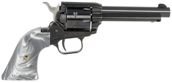 Heritage Mfg RR22B4GPRL Rough Rider  22 LR 6 Shot 4.75 Black Barrel  Cylinder Black Frame Altamont Gray Pearl Grips UPC: 727962706312