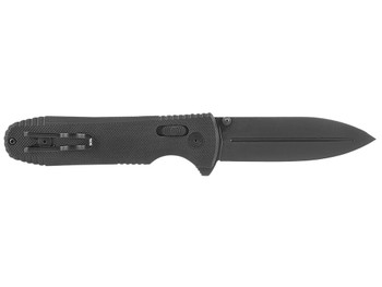 S.O.G SOG12610557 Pentagon XR LTE 3.60" Folding Spear Point Graphite TiNi Cryo CTS XHP Blade/Black G10 Handle Includes Belt Clip