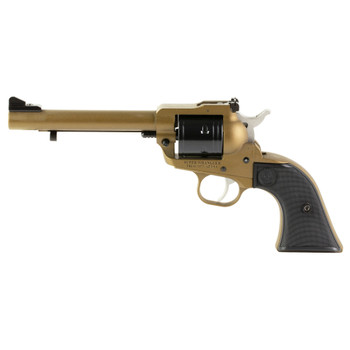 Ruger 2034 Super Wrangler  22  LR22 WMR 6 Shot 5.50 Bronze Cerakote Barrel  Frame Black Cylinder wBlack Checkered Polymer Grips UPC: 736676020348