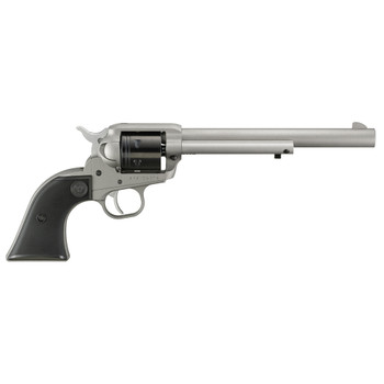 RUGER WRANGLER 22LR 7.5" 6RD SILVER UPC: 736676020393