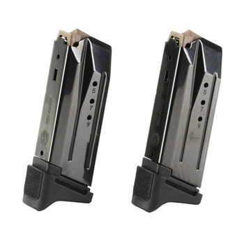 Ruger 90729 Security Value Pack 10rd 380 ACP Fits Security 380 Black Steel 2 Pack UPC: 736676907298