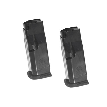 Ruger 90735 LCP Max Value Pack Fits Ruger LCP Max 380 ACP 10rd Blued Steel 2 Pack UPC: 736676907359