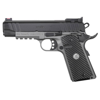 EAA GIRSAN 390608 MC1911 C  Carry Frame 10mm Auto 91 4.40 Black Steel Barrel Black Serrated Steel Slide Matte Gray Steel Frame wBeavertail  Picatinny Rail Black Grip Ambidextrous UPC: 741566905902