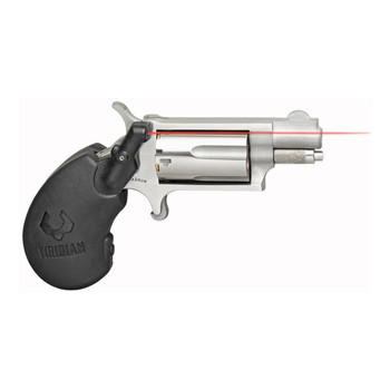 North American Arms 22MSVL MiniRevolver  22 WMR 5 Shot 1.13 Barrel Overall Stainless Steel Finish Black Polymer Grip Includes Viridian Laser UPC: 744253003509
