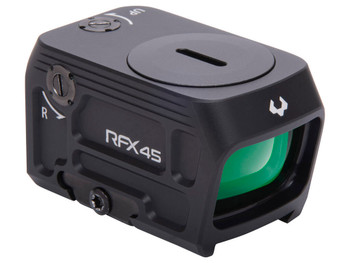 Viridian 9810058 RFX45 Black Anodized 1 x 24 mm x 15.5 mm 5 MOA Green Dot ACRO/Docter