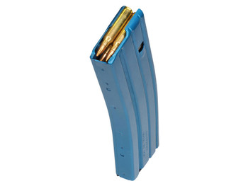 DuraMag 2023005175CPD AR-15 Duramag Speed 20rd 300 Blackout 223 Cal/5.56mm Blue Aluminum