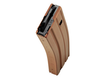 DuraMag 2023007175CPD AR-15 Duramag Speed 20rd 300 Blackout/223 Cal/5.56mm Bronze Aluminum