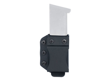 DeSantis Gunhide A100KJKKZ0 Persuader Mag Pouch IWB/OWB Black Kydex Belt Clip Compatible w/ Sig P365, Kimber R7 Mako Ambidextrous