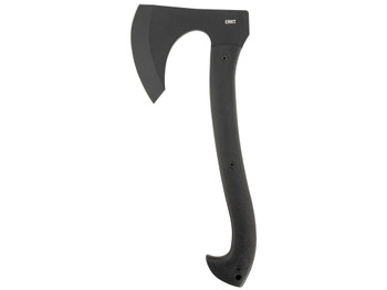 CRKT 2917 Skeggox 4.83" Plain Axe w/Beard, SK-5 Steel Blade, Black Contoured GRN Handle, 12.94" OAL