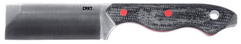 CRKT 4037 Razel  2.97 Fixed Plain Satin D2 Steel BladeWeathered Resin Infused Fiber Handle Includes Sheath UPC: 794023403701