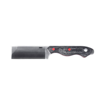 CRKT 4037 Razel  2.97 Fixed Plain Satin D2 Steel BladeWeathered Resin Infused Fiber Handle Includes Sheath UPC: 794023403701