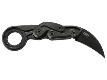 CRKT 4042 Provoke First Responder 2.41" Folding Plain Black TiN D2 Steel Blade/Black Aluminum Handle Includes Sheath