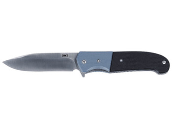 CRKT 6880 Ignitor 3.48" Folding Drop Point Plain Satin 8Cr13MoV SS Blade/ Blue/Black G10 Handle Includes Pocket Clip